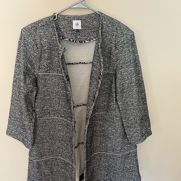 Cabi The Times Jacket Grey Size Medium - Picture 3 of 9